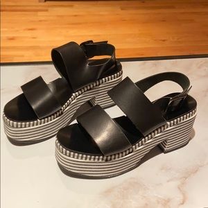 Barney’s New York Platform Sandals